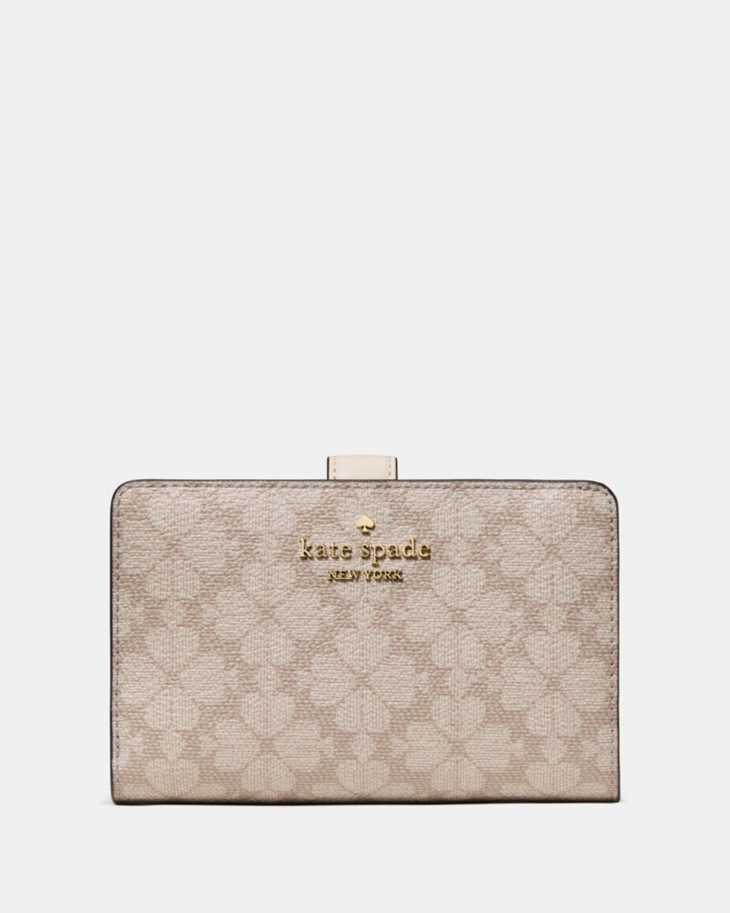 Kate Spade Outlet Spade Flower Medium Bifold Wallet - Preorder