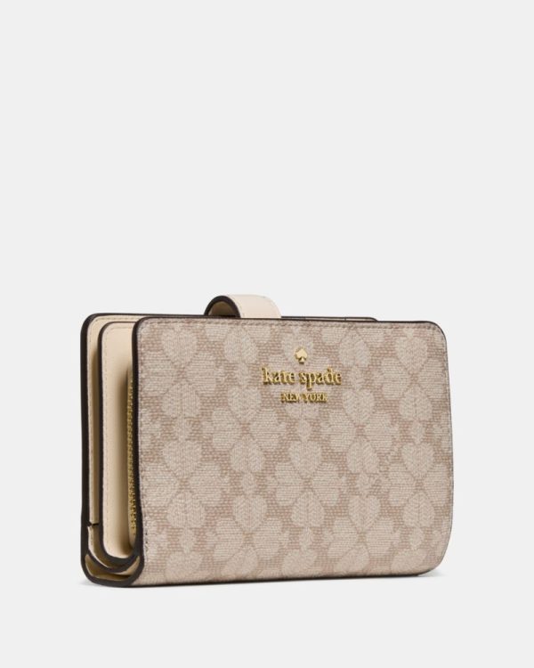 Kate Spade Outlet Spade Flower Medium Bifold Wallet - Preorder