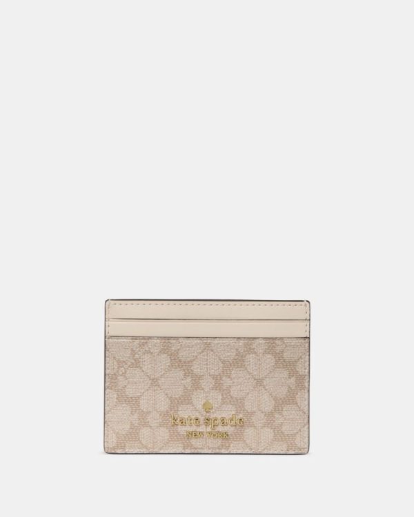Kate Spade Outlet Spade Flower Small Slim Card Holder - Preorder