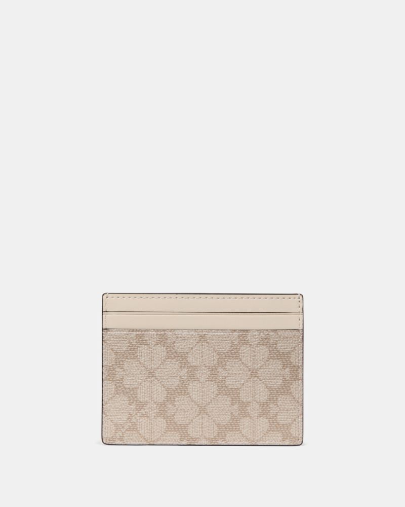 Kate Spade Outlet Spade Flower Small Slim Card Holder - Preorder