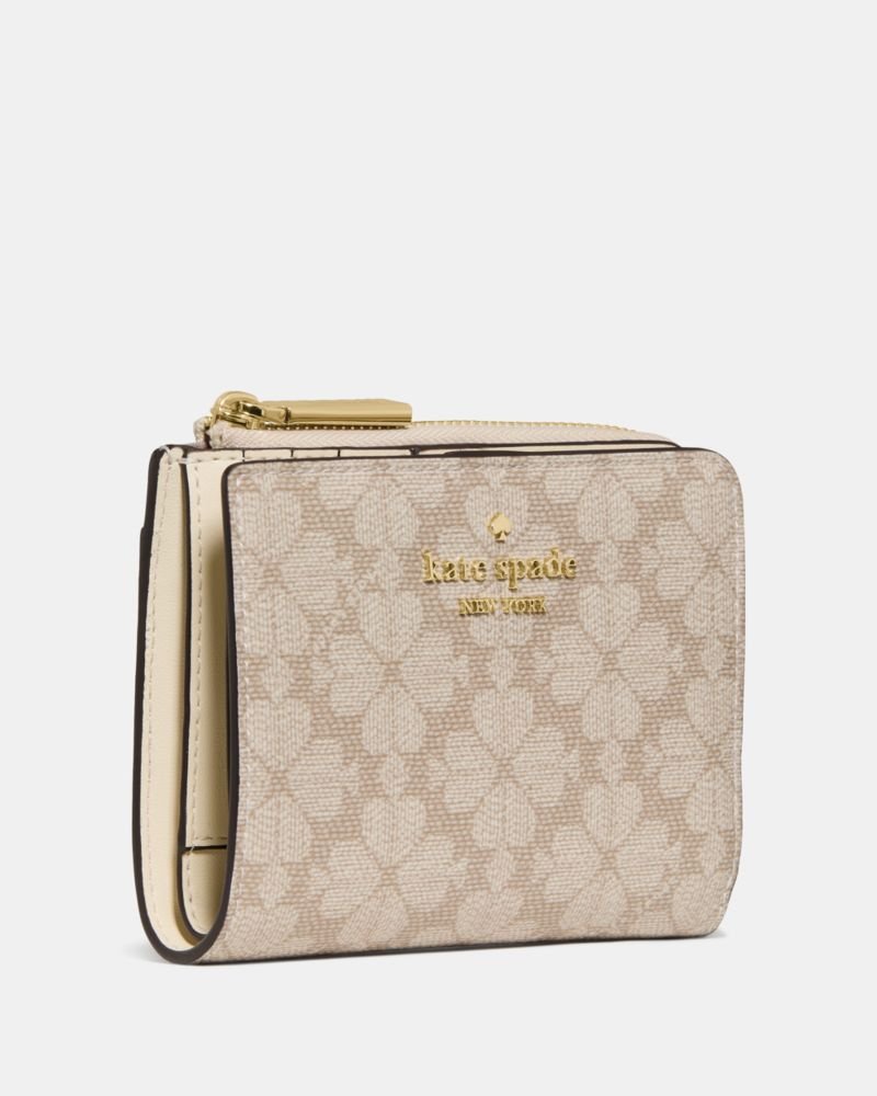 Kate Spade Outlet Spade Flower Small L-zip Wallet - Preorder