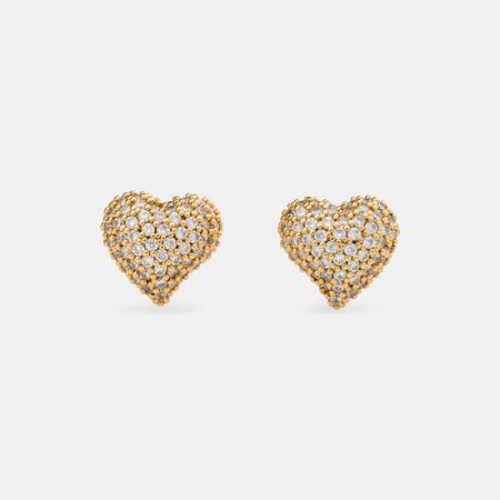 Kate Spade Outlet Amour Pave Studs - Preorder — Clear/Gold