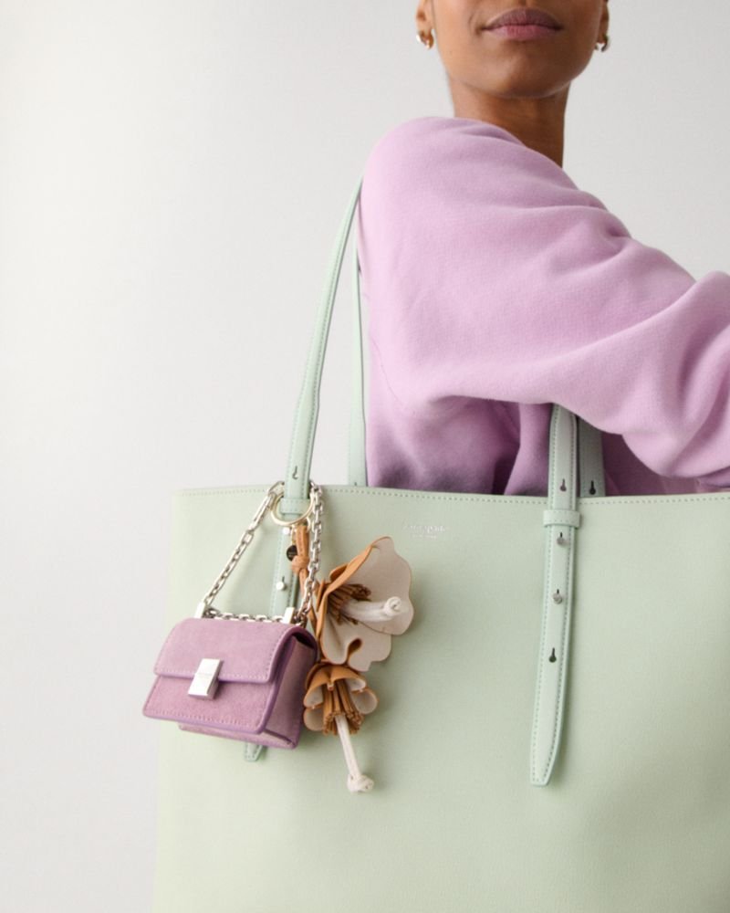 Kate Spade Outlet Charmed Suede Nano Carryall Bag Charm - Preorder