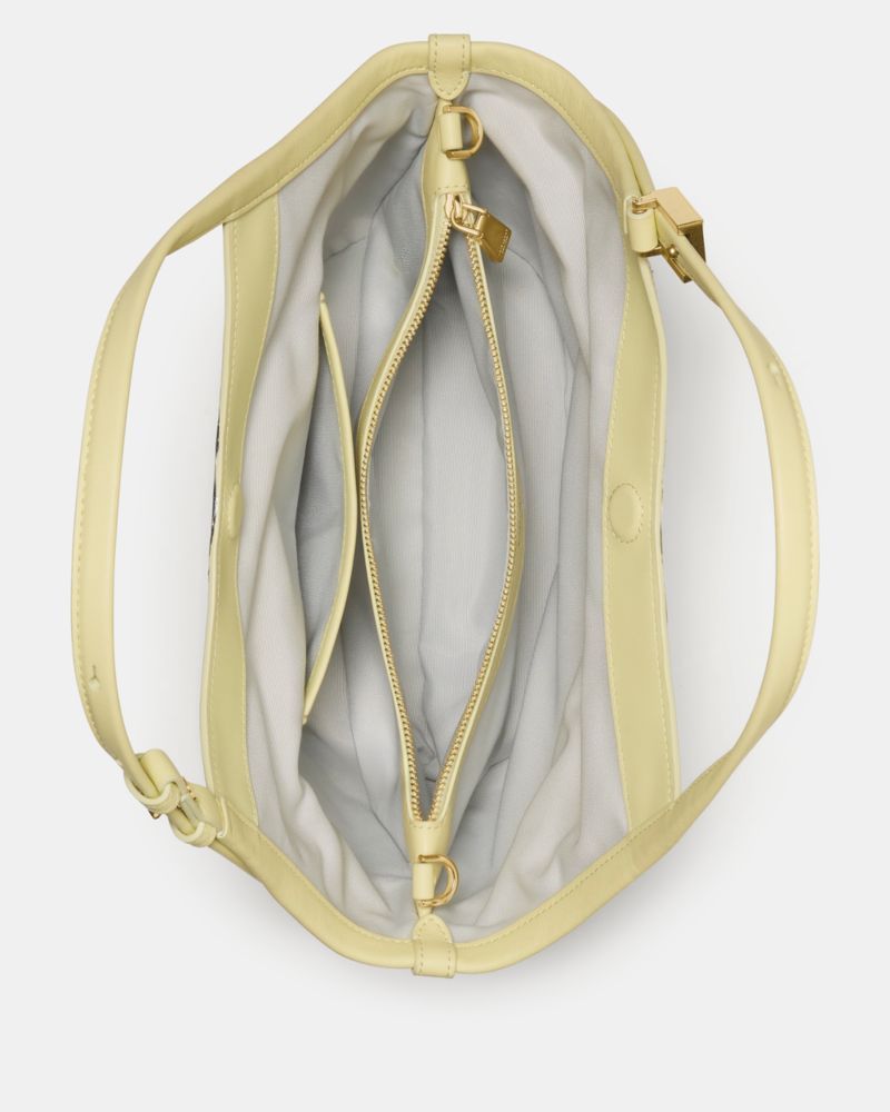 Kate Spade Outlet Deco Snake Embossed Small Tulip Tote Bag - Preorder