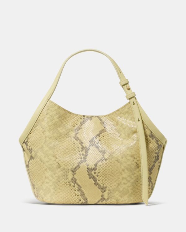 Kate Spade Outlet Deco Snake Embossed Small Tulip Tote Bag - Preorder