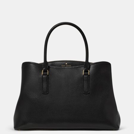 Kate Spade Outlet Thompson Street Satchel Bag - Preorder — Black