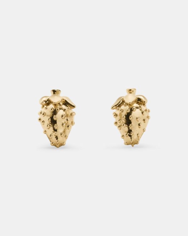 Kate Spade Outlet Secret Garden Strawberry Studs - Preorder