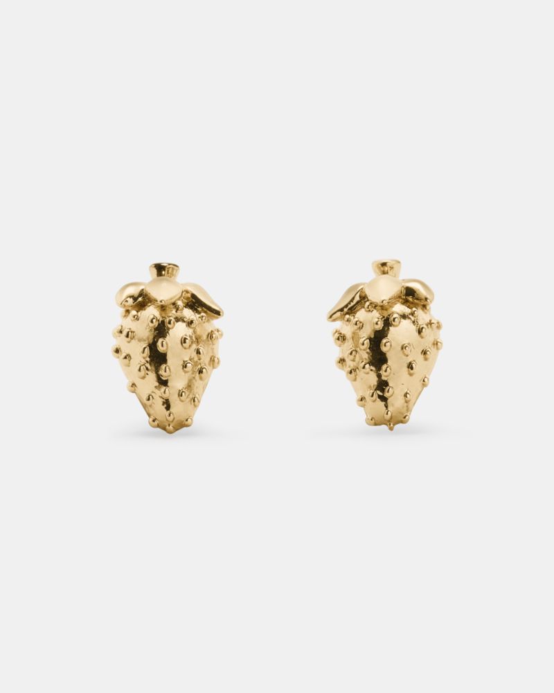 Kate Spade Outlet Secret Garden Strawberry Studs - Preorder