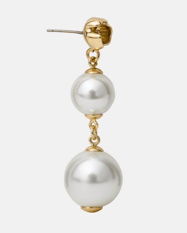 Kate Spade Outlet Golden Bloom Linear Earrings - Preorder