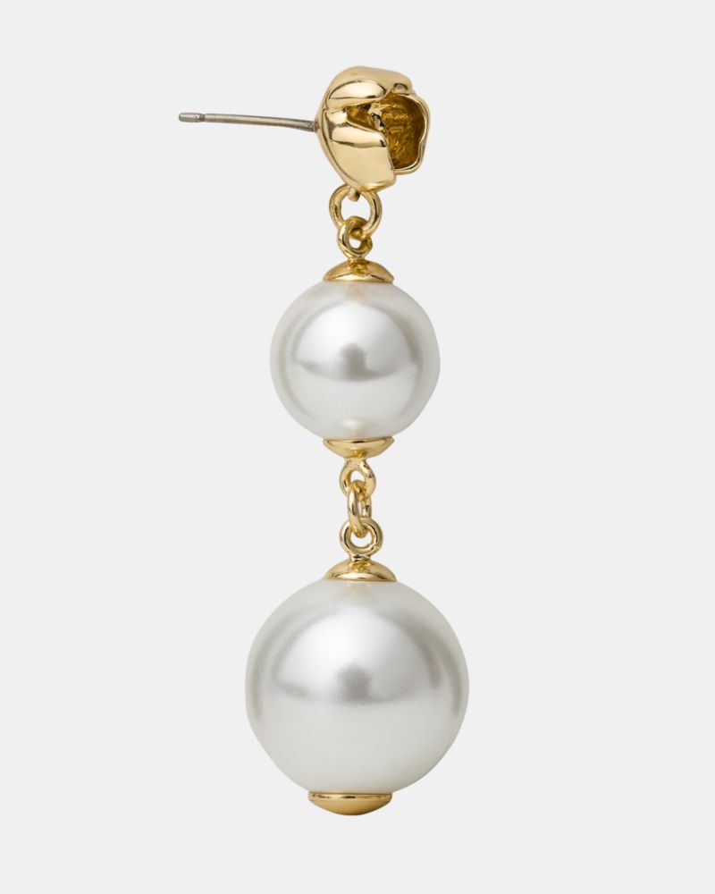 Kate Spade Outlet Golden Bloom Linear Earrings - Preorder