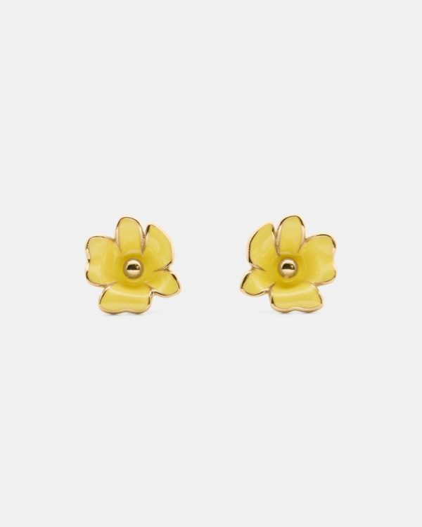 Kate Spade Outlet Golden Bloom Flower Studs - Preorder