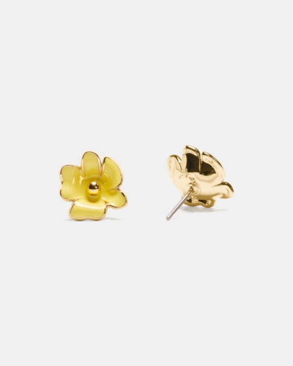 Kate Spade Outlet Golden Bloom Flower Studs - Preorder