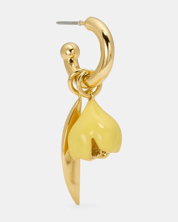 Kate Spade Outlet Golden Bloom Drop Earrings - Preorder