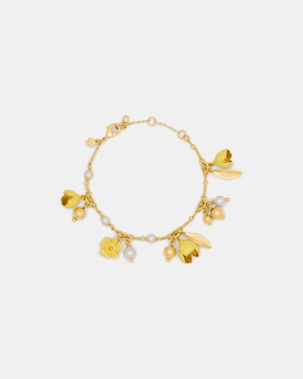 Kate Spade Outlet Golden Bloom Bracelet - Preorder