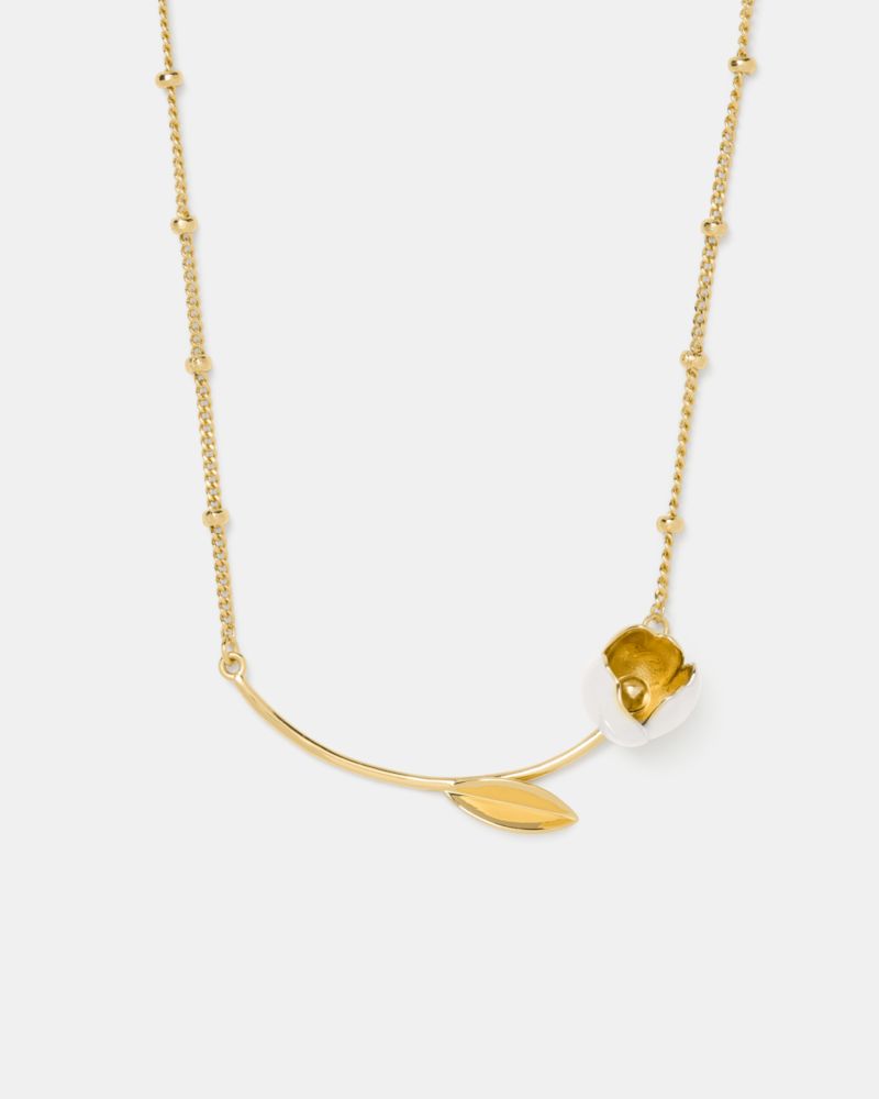 Kate Spade Outlet Golden Bloom Bar Pendant - Preorder