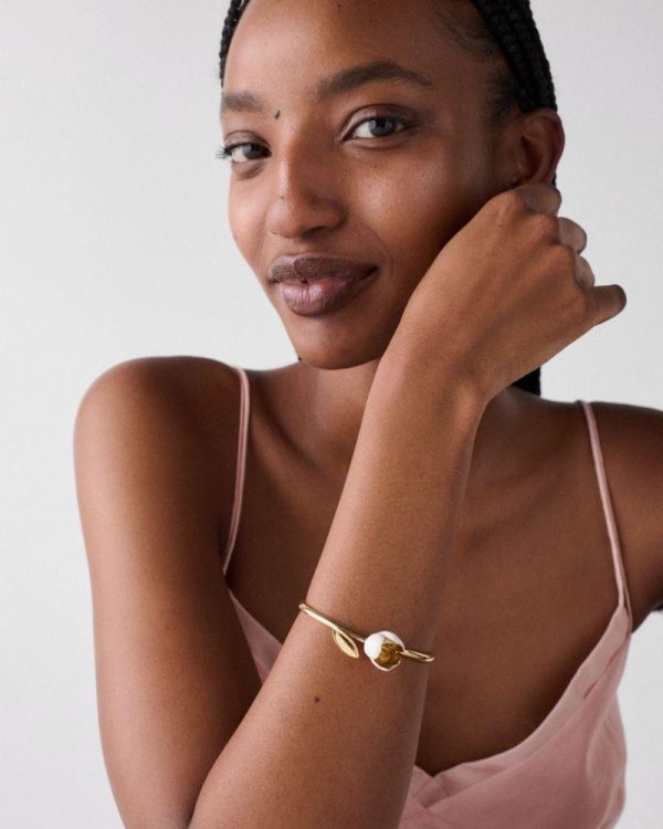 Kate Spade Outlet Golden Bloom Bangle - Preorder