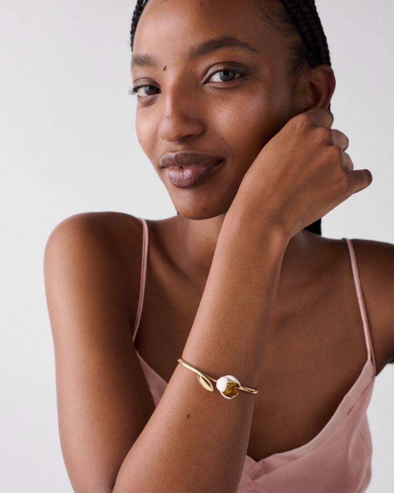 Kate Spade Outlet Golden Bloom Bangle - Preorder