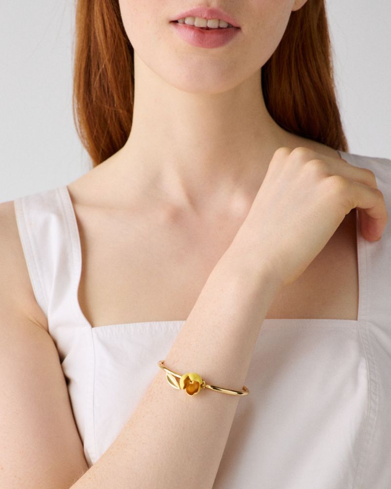 Kate Spade Outlet Golden Bloom Bangle - Preorder