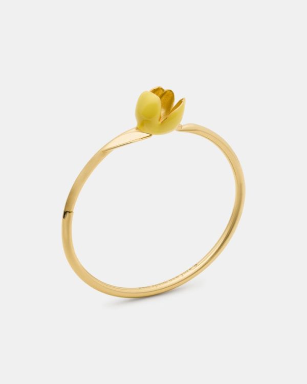 Kate Spade Outlet Golden Bloom Bangle - Preorder
