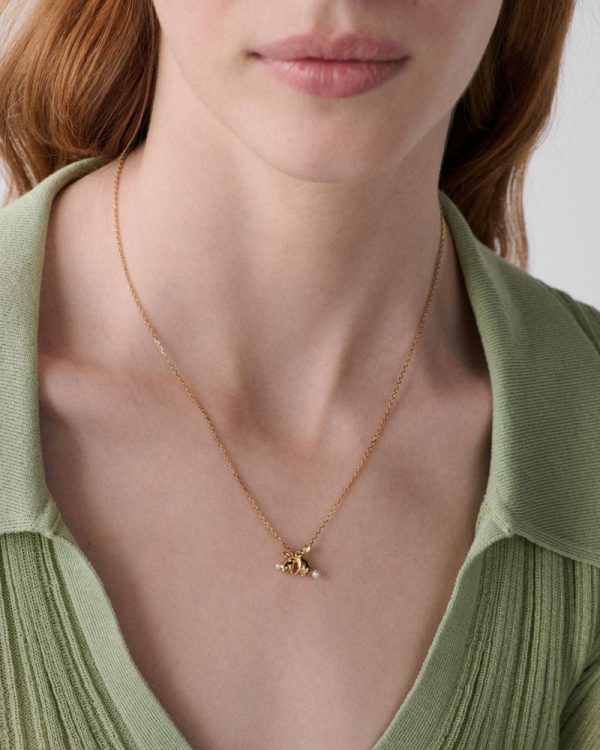 Kate Spade Outlet Love You, Mom Bunny Pendant - Preorder