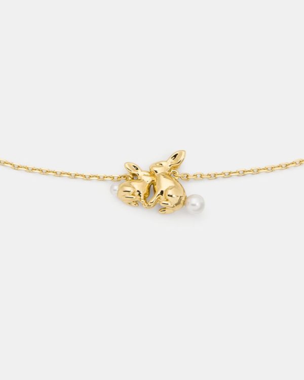 Kate Spade Outlet Love You, Mom Bunny Bracelet - Preorder