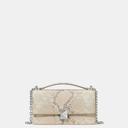 Kate Spade Outlet Deco Snake Embossed Mini Crossbody Bag - Preorder — Neutral Multi