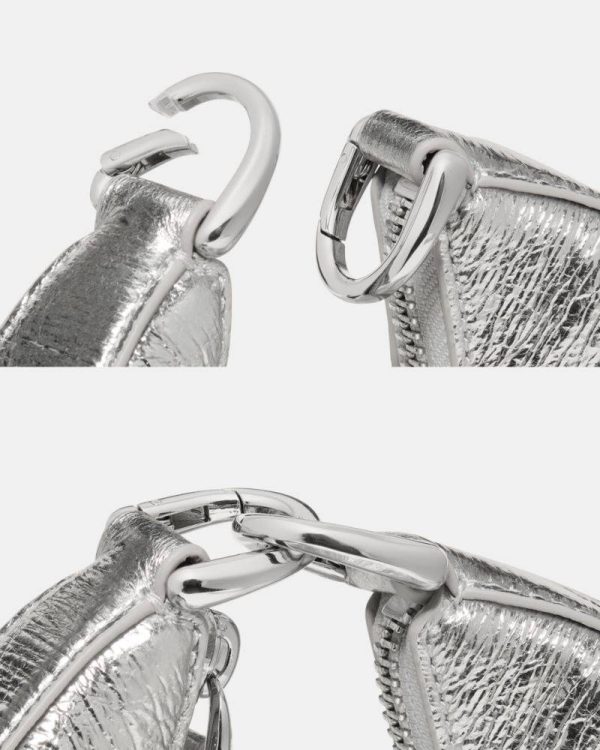 Kate Spade Outlet Duo Crinkle Metallic Leather Crossbody Bag - Preorder