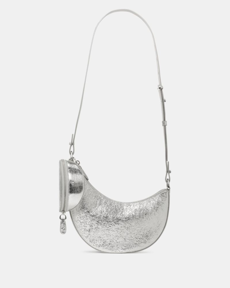 Kate Spade Outlet Duo Crinkle Metallic Leather Crossbody Bag - Preorder