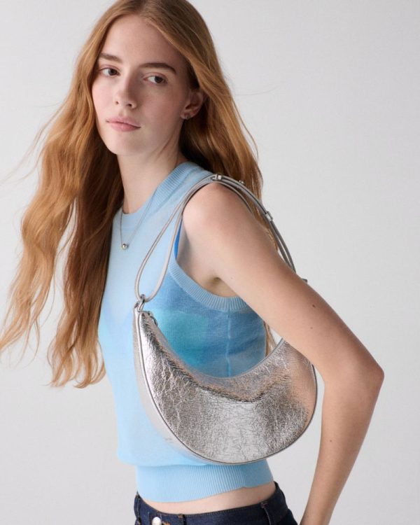 Kate Spade Outlet Duo Crinkle Metallic Leather Crossbody Bag - Preorder