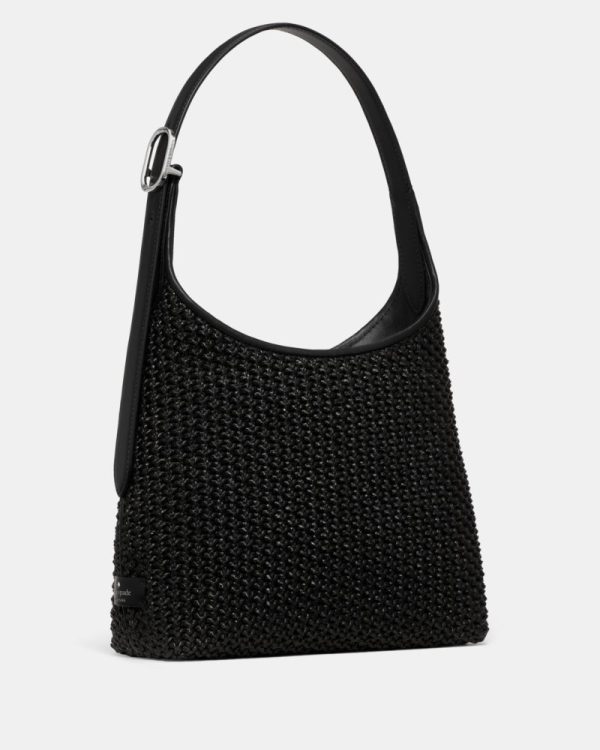 Kate Spade Outlet 454 Straw Small Shoulder Bag - Preorder