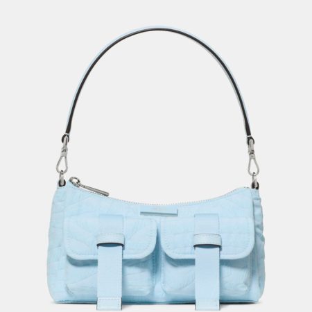 Kate Spade Outlet Carter Zebra Cargo Crossbody Bag - Preorder — Blue Multicolor