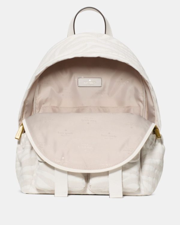 Kate Spade Outlet Carter Zebra Cargo Backpack - Preorder
