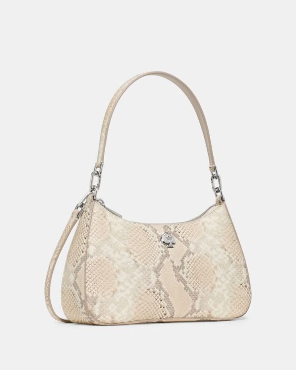 Kate Spade Outlet Kayla Snake Embossed Shoulder Bag - Preorder