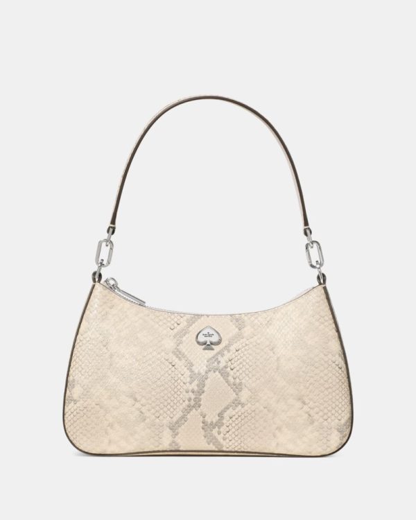 Kate Spade Outlet Kayla Snake Embossed Shoulder Bag - Preorder