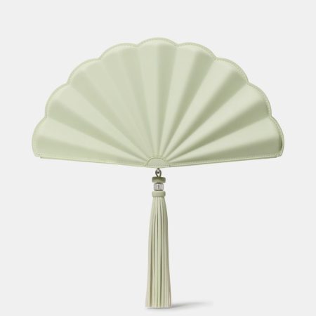 Kate Spade Outlet Lotus Fan Clutch Bag - Preorder — Lime Frosting