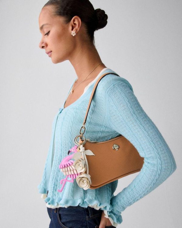 Kate Spade Outlet Critters Frannie Flamingo Bag Charm - Preorder