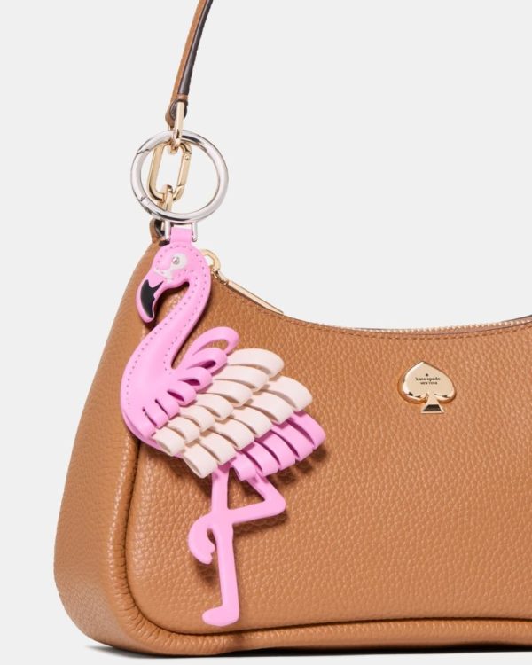 Kate Spade Outlet Critters Frannie Flamingo Bag Charm - Preorder