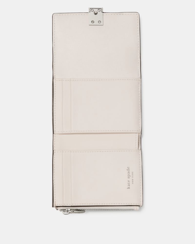 Kate Spade Outlet Deco Vibrant Buds Small Flap Wallet - Preorder