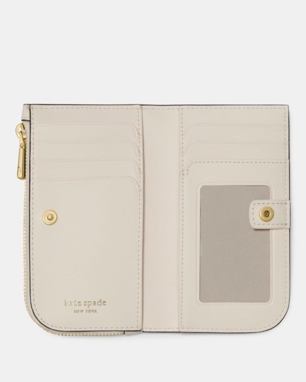 Kate Spade Outlet Devin Vibrant Buds Bifold Wallet - Preorder