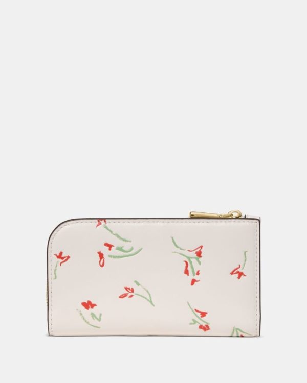 Kate Spade Outlet Devin Vibrant Buds Bifold Wallet - Preorder
