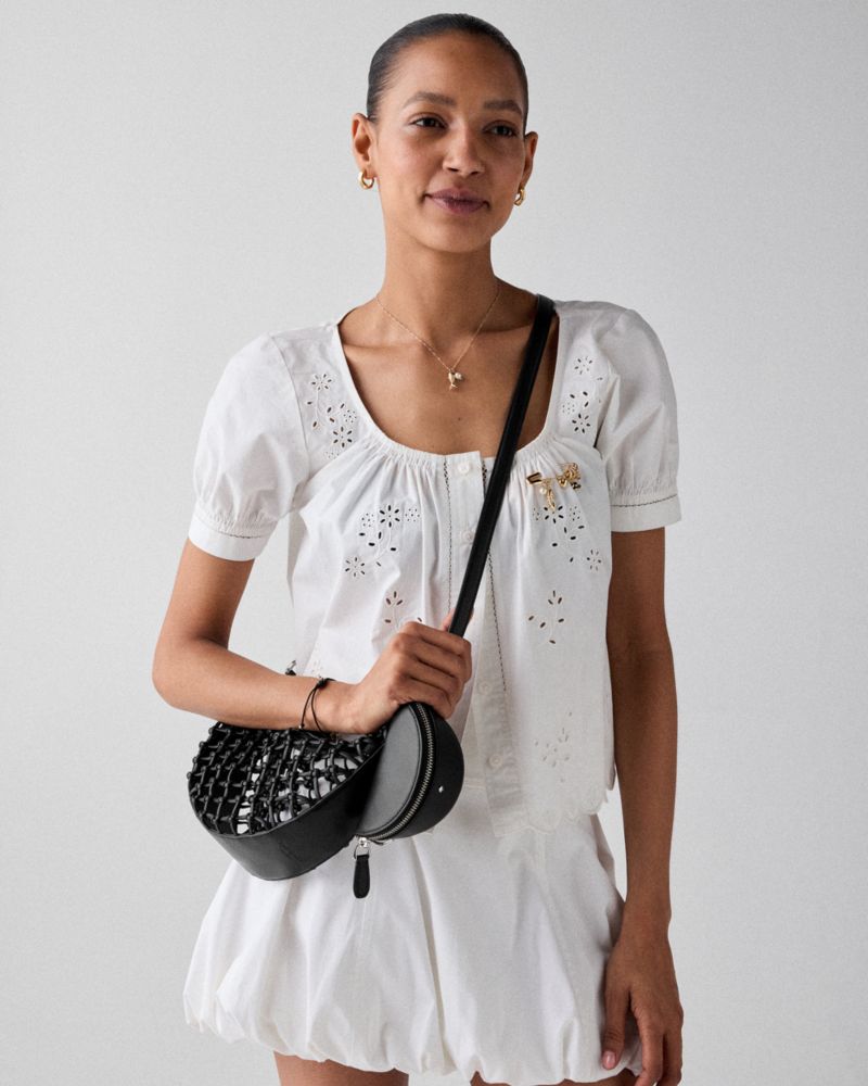 Kate Spade Outlet Duo Woven Crossbody Bag - Preorder