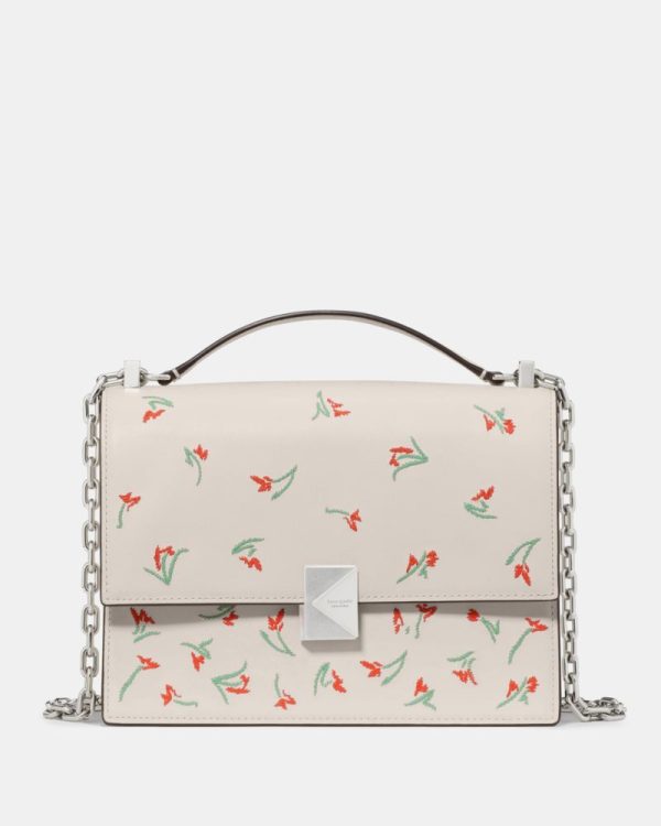 Kate Spade Outlet Deco Vibrant Buds Chain Shoulder Bag - Preorder