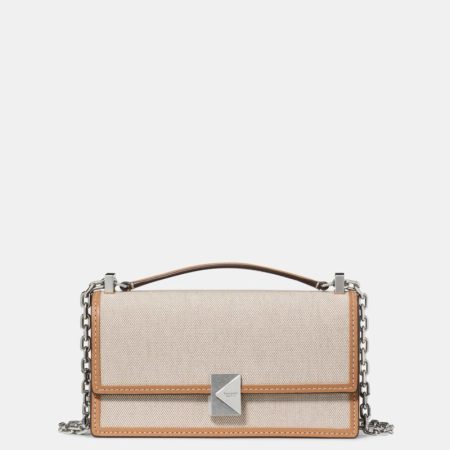 Kate Spade Outlet Deco Canvas Mini Crossbody Bag - Preorder — Natural Multi