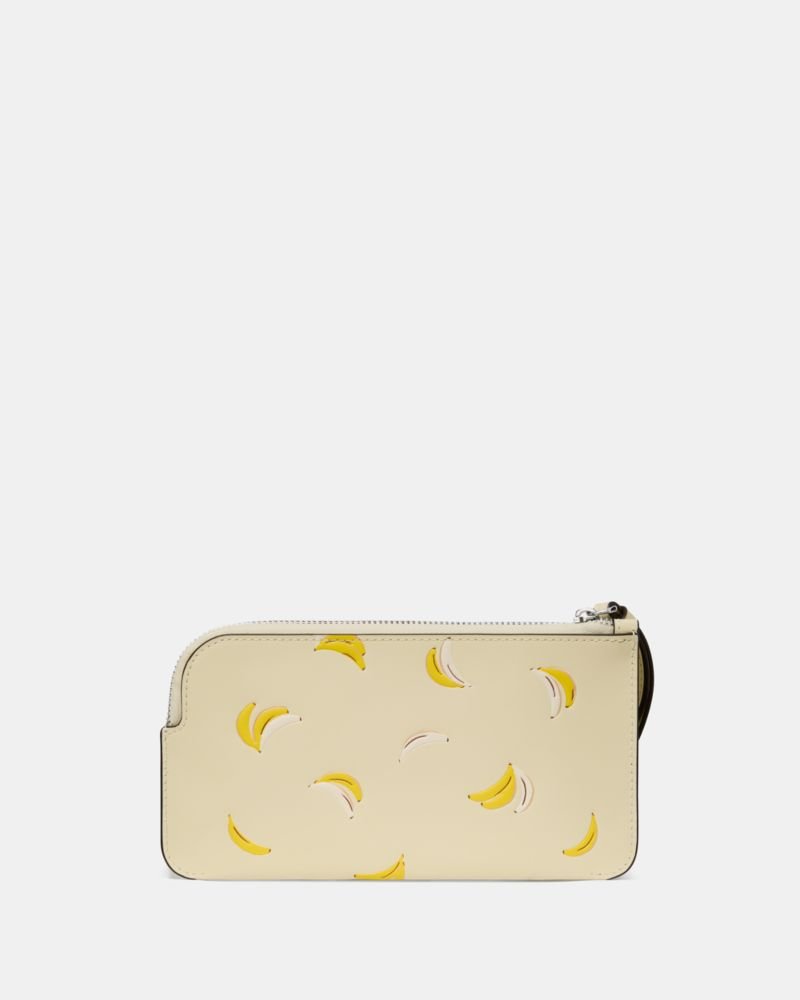 Kate Spade Outlet Zippy Banana Wristlet - Preorder