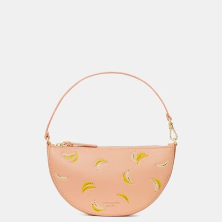 Kate Spade Outlet Wink Banana Wristlet - Preorder — Light Cantaloupe