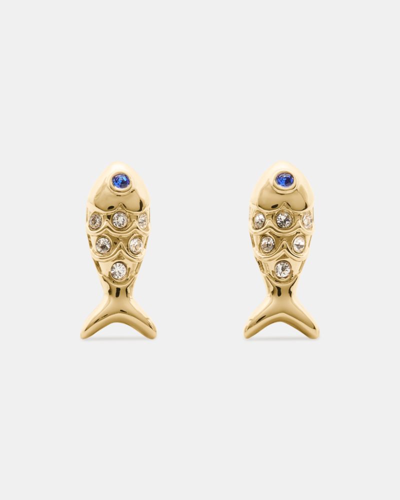 Kate Spade Outlet Summer Daze Fish Studs - Preorder