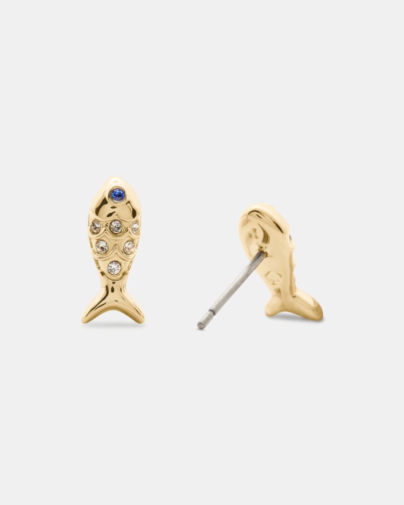 Kate Spade Outlet Summer Daze Fish Studs - Preorder