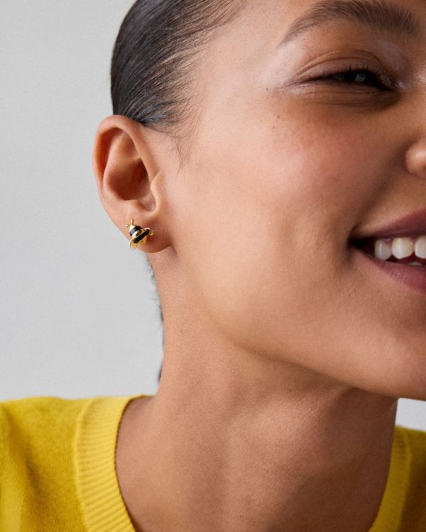 Kate Spade Outlet Summer Daze Bee Studs - Preorder