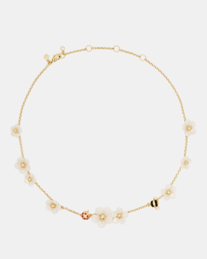 Kate Spade Outlet Summer Daze Flower Scatter Necklace - Preorder