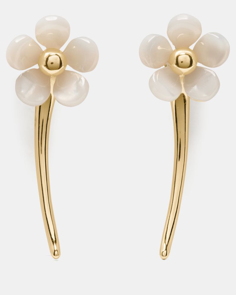 Kate Spade Outlet Summer Daze Flower Statement Earrings - Preorder